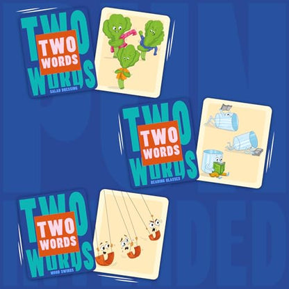 Pun Intended – Picture Guessing Card Game, Party Game for Families & Adults | Fast-Paced Board Game, Puns & Wordplay Fun Gift for Game Lovers, Family Game Night, Travel-Friendly, 2–10 Players