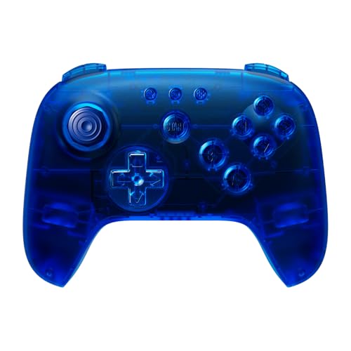 8Bitdo 64 Bluetooth Controller for Analogue 3D, Ocean | Switch/Switch 2, Windows and Android Support, Wired USB, D-Input/S-Input Modes, Hall Effect Joystick, Vibration - color: Ocean