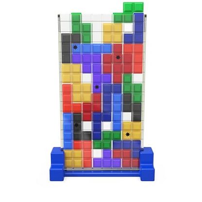 Spin Master Games Tetris: The Board Game | Head-to-Head Tetris Challenge, Drop Tetriminos into Grids to Make Lines & Block Opponents, For 2-4 Players, Ages 8 & Up - style: Tetris Booard Game