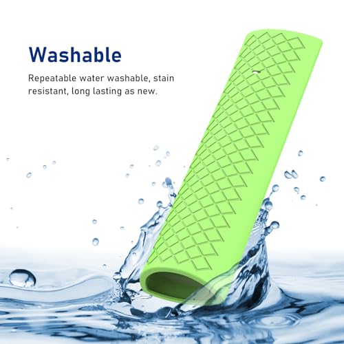 Silicone Case for Hisense U8 TV Remote, ERF3A90, U7G U9G Series 4K ULED Remote Skin, Glow Green - color: Glow Green