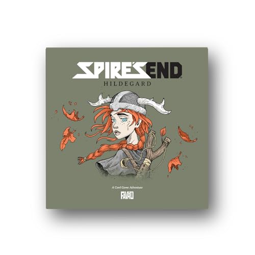 SPIRE'S END: Hildegard Card Game, Add to Your Choose-Your-Path Adventure and Strategy Board Games, Immersive Solo or Cooperative Play for Ages 16 and Over, 1-2 Players, 30-180 Minute Playtime