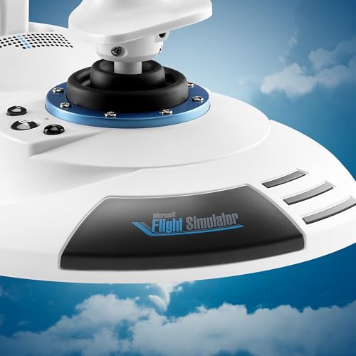 Thrustmaster T.Flight Hotas 5 Microsoft Flight Simulator Edition - PS5 & PC | Officially licensed, 16-bit precision, 5 axes, 14 buttons, rapid-fire trigger, hat switch, detachable throttle, dual rudder - style: Microsoft Flight Sim Edition Hotas 5 - PS5 |