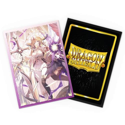 Dragon Shield | Grand Archive Matte Art Sleeves | 100 CT - Smooth & Tough Premium TCG Sleeves | Compatible with Pokemon, One Piece & Magic the Gathering | Haniel, Archangel of Spectra - color: Haniel, Archangel of Spectra