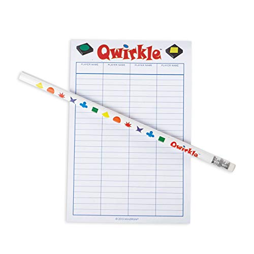 MindWare Strategy Games Pack - Qwirkle, Qwirkle Rummy & Bonus Pack - Family & Adult Party Games - Ages 6+