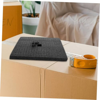 Black Foam Pad 500x300x30mm Foam Insert Cushion for Shock Absorption Express Packing Insert for Toolboxes Board Game Cases and Storage Protection