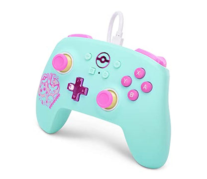 PowerA Enhanced Nintendo Switch and Switch 2 Wired Controller - Pokémon: Sweet Friends, Gamepad, game controller, wired controller, officially licensed - color: Pokémon: Sweet Friends