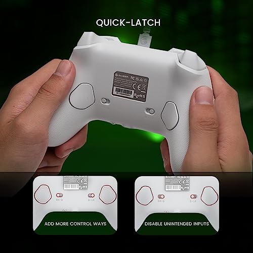 GameSir Wired Controller, G7 SE Gaming Gamepad for Xbox One, Xbox Series X|S & Windows with Hall Effect Joysticks/Hall Trigger - color: White