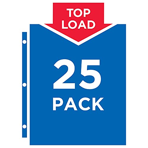 Avery Clear Standard Weight Sheet Protectors, 8.5" x 11", Top Load, 500 Total Page Protectors (75530) - color: Clear, style: 500 Pack