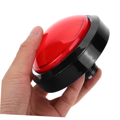 PRETYZOOM LED Game Machine Push Button Replacement Switch Dome Shaped Lighted Button for Vending and Arcade Games Design for Low Light Use Versatile Game