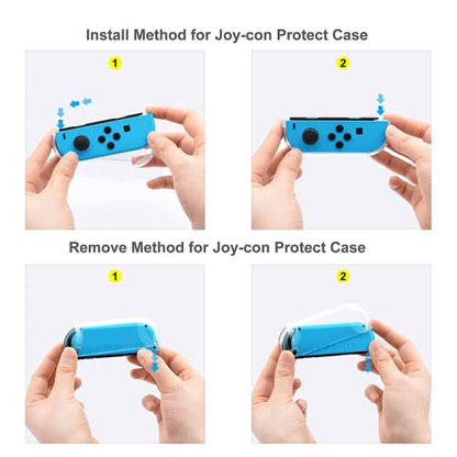 Custom Protective Case for Nintendo Switch Personalized Hard Shell Cover with Picture Photo Text for Boys Girls - color: Custom Case