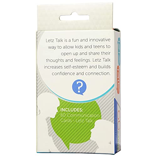 Conversation Cards for Kids Age 9-12 - Communication Cards to Build Confidence & Emotional Intelligence, Family Conversations Game for Kids and Adults - Therapy Tool - Stocking Stuffer - color: Ages 9-12