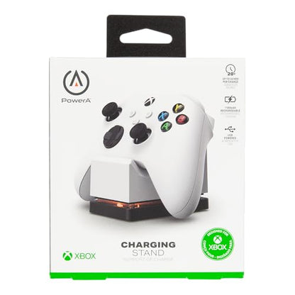 PowerA Charging Stand for Xbox Series X|S - White - color: White, style: Single Charge