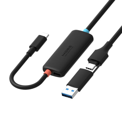 Hagibis USB3.0 Video Capture Card with 100W PD for Switch2, USB C to USB A/USB C 1080P@60fps 2K@30fps Live and Record Video Audio Game for Car Quest 3 VR PS4/5 ROG Ally Steam Deck (CC10P)