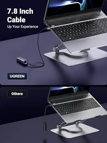 UGREEN USB to Ethernet Adapter USB 3.0 to 10 100 1000 Mbps Gigabit LAN Network Adapter RJ45 Internet Adapter Compatible with Nintendo Switch Laptop PC MacBook Surface XPS Raspberry Pi 4b, and More