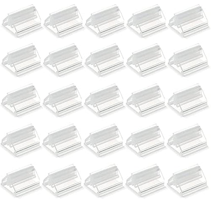 50pcs Clear Game Card Stands Plastic Game Piece Holder for DIY Board Game Party Favor