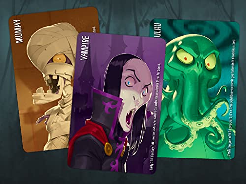 Horrible Guild: Similo Spookies, Cooperative Fun for the Whole Family, Easy to Learn, Deck Includes 30 Big Cards, For Ages 7 and Up - style: Spookies