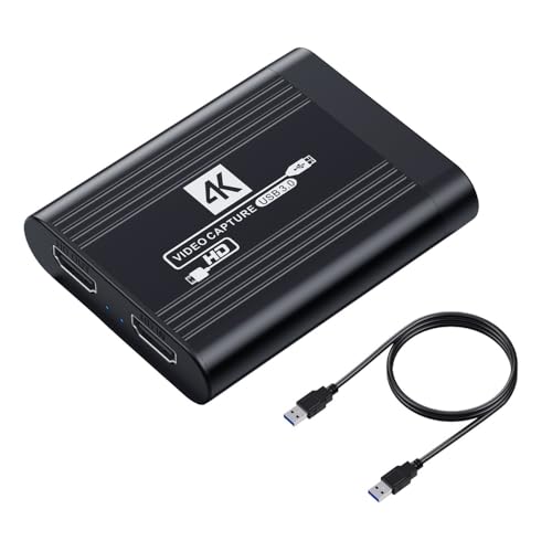 CY HDMI Capture Card 4K Video Live Streaming USB Data for Camera Game Set-Top Box Recording Computer DVD