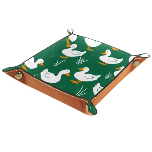 Duck Animal Dice Tray Dice Rolling Tray Folding Dice Holder for Dice Games, Like RPG, DND and Other Table Games - color: Multi 10