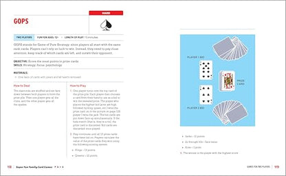 Super Fun Family Card Games: 75 Games for All Ages