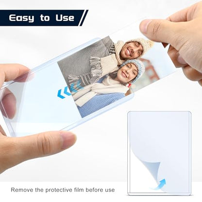 15 Pack Top Loads for Cards 3"x4" Hard Plastic Card Sleeves | Baseball Card Protectors Hard Plastic Sports Card Holder for Trading Cards, Baseball Cards, Game Cards