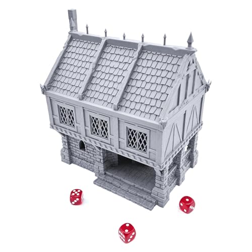 EnderToys Ulvheim Small Merchant House by Terrain4Print, 3D Printed Tabletop RPG Scenery and Wargame Terrain 28mm Miniatures
