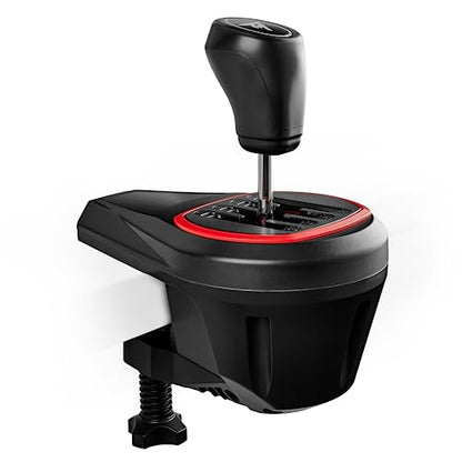 Thrustmaster T248P, Racing Wheel and Magnetic Pedals, HYBRID DRIVE, Magnetic Paddle Shifters, Dynamic Force Feedback & TH8S Shifter Add-On, 8-Gear Shifter (PS5, PS4, PC) - style: T248 Playstation with TH8S Shifter