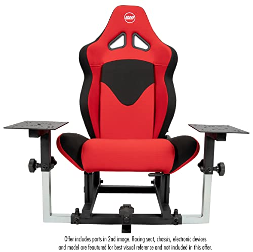| Configuration 1 | Flight Simulator HOTAS Add-on Kit. Fits Thrustmaster T.Flight One / 4, T16000M, Airbus, Logitech X56, X52, X52Pro, VKB Gladiator, CH Products, Hori