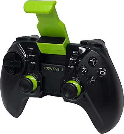 Hawksbill Wireless Gamepad Controller for iOS iPhone & Android - Bluetooth with L3 + R3 Buttons, Long Battery Life, Improved 8 Way D-Pad, Dual Vibration, MFI Compatible Games