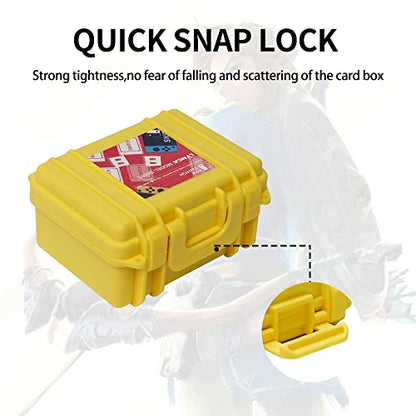 LYNCA Switch Game Card Case Compatible with N Switch Games, Protective Switch Game Cartridges Holder Carrying Storage Box, Portable Game Card Holder Case 8 Cartridge Slots for Nintendo Switch - color: D800S