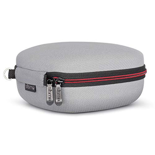 sisma Carry Case Compatible with Nintendo Switch & Switch 2 Pro Controller (2025), Hard Shell Travel Protective Case Portable Carrying Bag -Grey - color: Grey