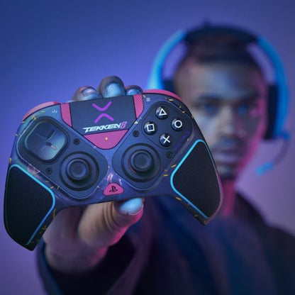 Victrix Pro BFG Wireless Gaming Controller: Tekken 8 Rage Art, PS5, PS4, PC | PlayStation, Sony 3D Audio, 4 Mappable Back Buttons, Interchangeable Thumbsticks & D-Pads, Hair Triggers & Paddles, Tekken 8 - color: Tekken 8