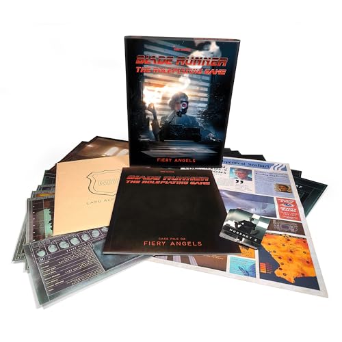 Free League Publishing Blade Runner RPG Case File 02: Fiery Angels, Roleplaying Game Boxed Set - style: Case File 02