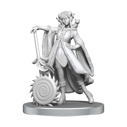 WizKids Critical Role Unpainted Miniatures | Tabletop RPG Figures | Wave 26 (Jester Lavorre & Fjord Stone)