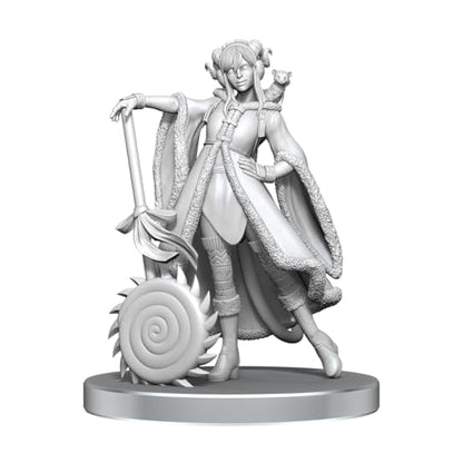 WizKids Critical Role Unpainted Miniatures | Tabletop RPG Figures | Wave 26 (Jester Lavorre & Fjord Stone)