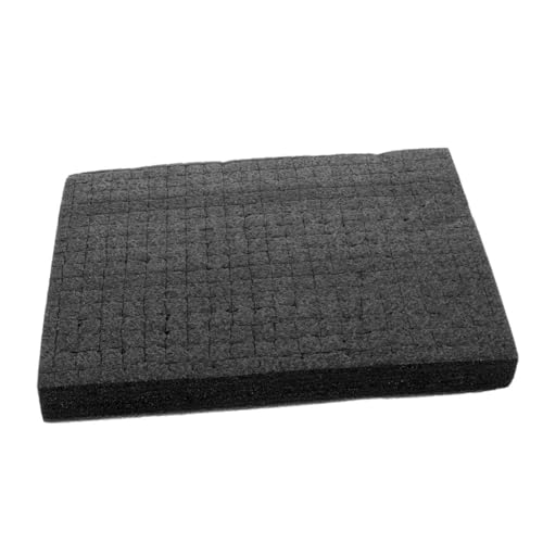 Black Foam Pad 500x300x30mm Foam Insert Cushion for Shock Absorption Express Packing Insert for Toolboxes Board Game Cases and Storage Protection