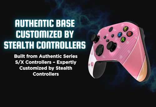 Stealth Controllers Wireless Controller for Xbox Series S, Xbox Series X, Xbox One - Soft Touch Feel - Custom Series S/X Controller (Pink Rabbit) - color: Pink Rabbit