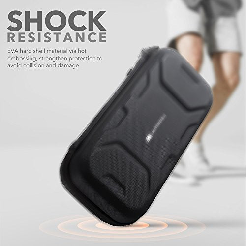 Mumba Carrying Case for Nintendo Switch OLED/Switch 1/Switch Lite, [Standard Version] Protective Travel Carry Case Pouch for Nintendo Switch Console & Accessories (Black) - color: Black