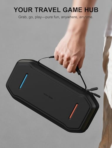 JUSPRO Carrying Case for Nintendo Switch 2, Hard Shell Travel Case with Large Storage for Console & Accessories