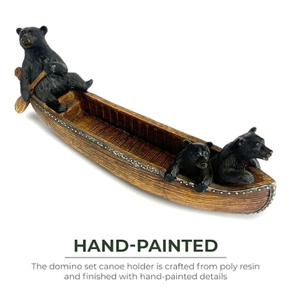 Rivers Edge Products Canoe Dominos Set, 10", 2-10 Players