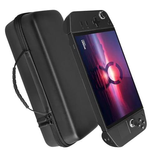 Travel Carrying Case Bag for Lenovo Legion Go 8.8" 2023 Handheld Gaming PC,EVA Hard Shell Cover with Stand Mode & Mesh Pocket for Legion Go 8.8" Console Power Cord,Accessories(Black)