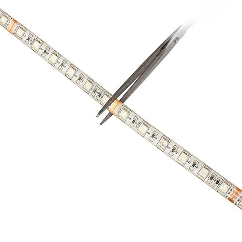 SUPERNIGHT RGB LED Strip Lights Waterproof, 32.8 FT 10M 600LEDs | SMD 5050, Color Changing, Flexible, for Bedroom, TV Back Lighting, Christmas, Halloween Day, Not Include Power Adapter - size: 32.8 FT