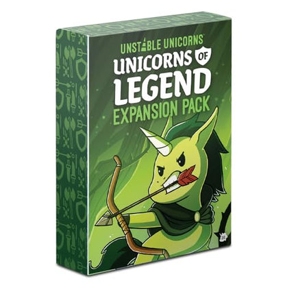 Unstable Games - Unstable Unicorns Unicorns of Legend Expansion Pack - Perfect for Family Game Night! - style: Expansion Pack: Unicorns of Legend