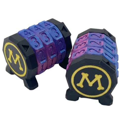 2 Pack MTG Life Counter (Black)