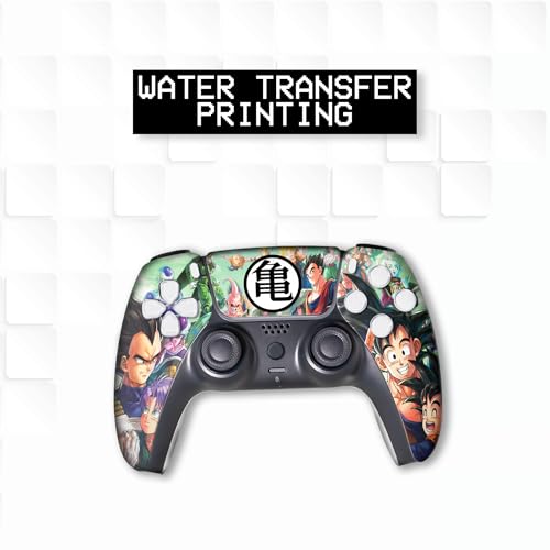 D. B. Z. FAM Custom PS-5 Controller Wireless compatible with Play-Station 5 Console by BCB Controllers | Proudly Customized in USA with Permanent HYDRO-DIP Printing (NOT JUST A SKIN) (MODDED) - color: D. B. Z. Famm, size: Modded - Front Print Only