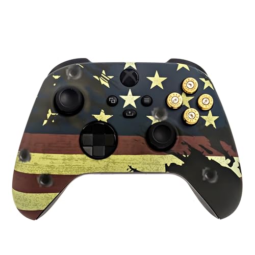 Crazy Controllerz Customz Series Custom Wireless Controller for Xbox One Series X S PC - USA Design - color: XS USA