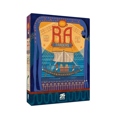 Ra: Traders Expansion | Expansion for Reiner Knizia’s Classic Auction Board Game by 25th Century Games, New Auction Tiles - style: RA Traders Expansion