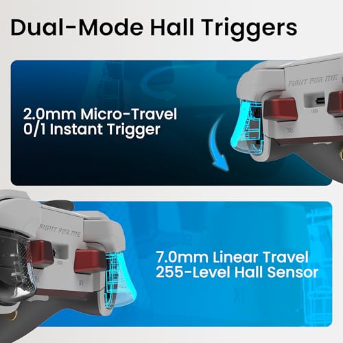 ZD O+ Excellence Wireless PC Controller – Modular Design, Hall Effect Joysticks, Remappable Buttons, RGB & Audio Jack for Switch/Switch2, PC, Android, iOS & Steam (Starfield Edition) - color: Starfield Edition