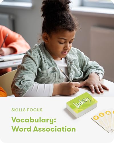 SimplyFun Linkity - Engaging Vocabulary and Word Association Educational Game for Ages 8 & Up, Perfect Word Game for Kids for Family Night, Classroom Learning, and Parties, for 3-8 Players - style: Linkity