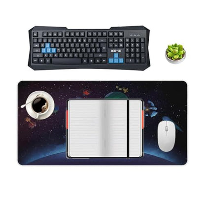 Gaming Mouse Pad, Outer Ship Wilds Mouse Pad 11.8x23.6 Inch Large Extended Computer Mouse Mat Keyboard Full Desk Mousepad for Gaming, Office, Home - color: style-23, size: 11.8 x23.6-Inch