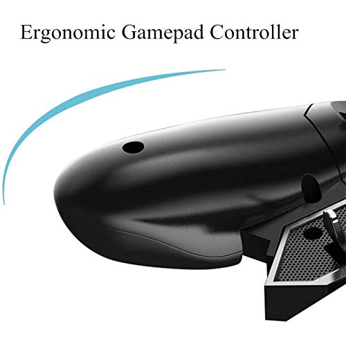 Newseego for Mobile Game Controller, [Upgrade] Phone Controller Gamepad with 6 Fingers Trigger Sensitive Shoot and Aim Trigger Controller for Android & iOS for PUBG